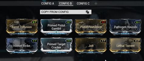 warframe copy config|Copy Mod builds .